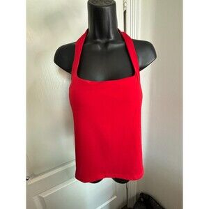 Klassy Network Red Halter Top